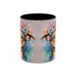Staffordshire Bull Terrier 02 Accent Coffee Mug - Dog Lover Gift