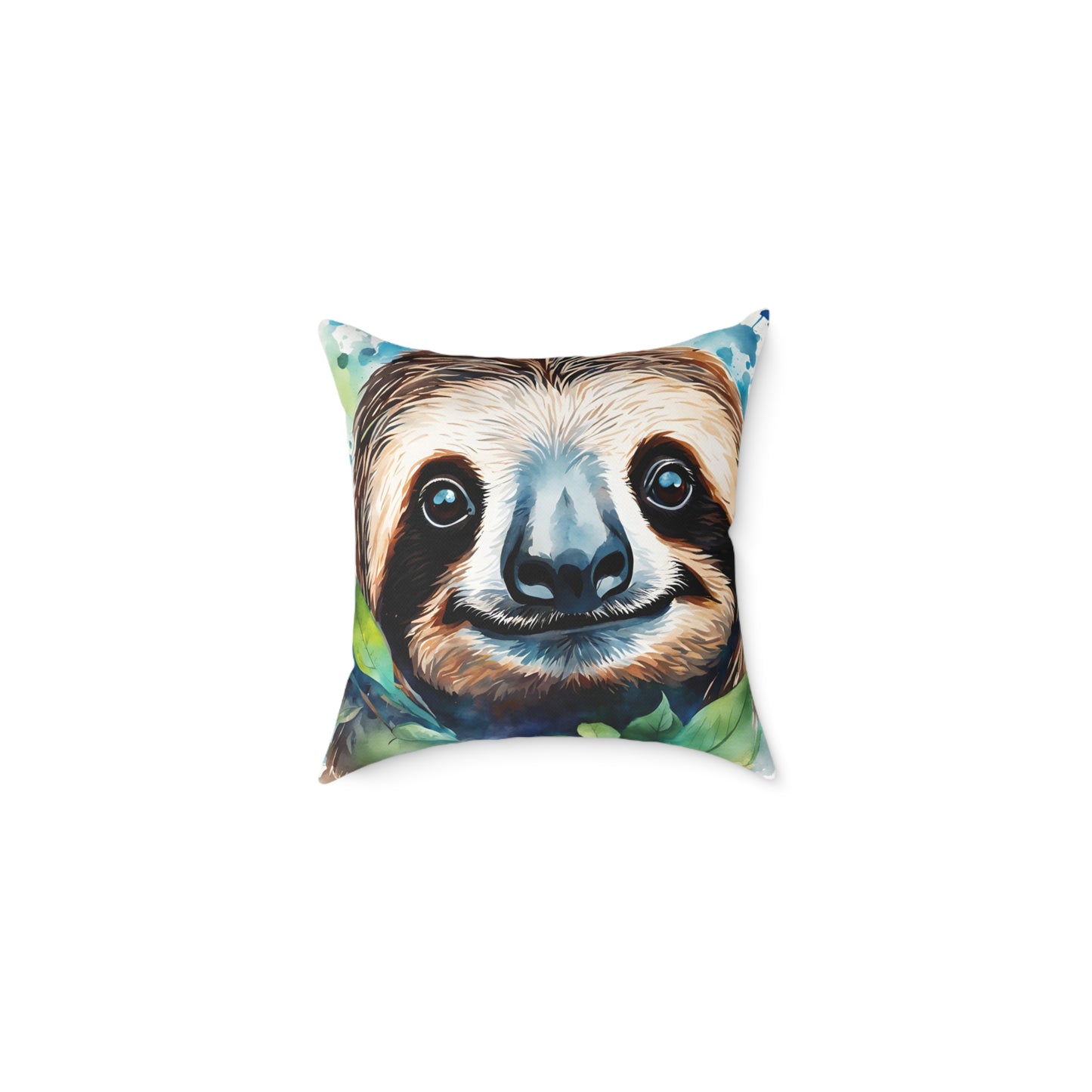Sloth 01 Poly Pillow - Natures Beauty Design