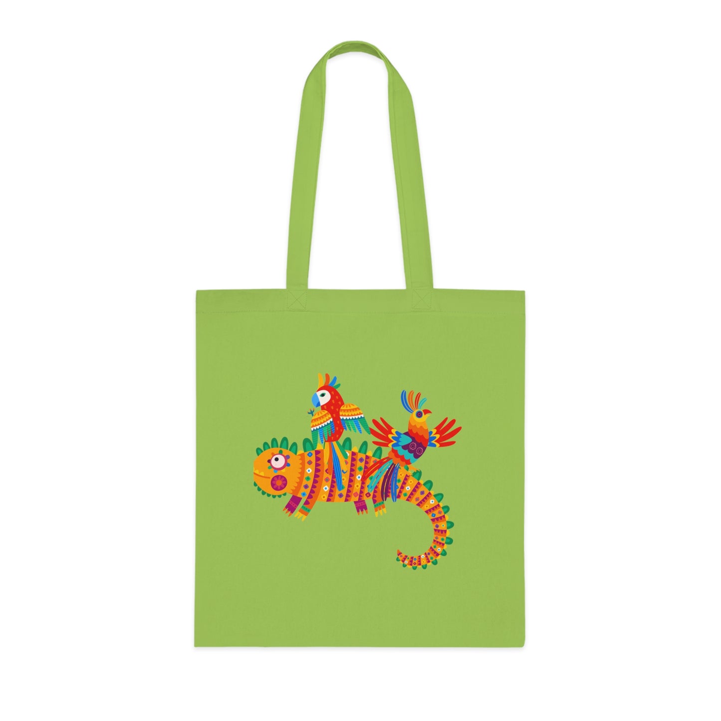Funky birds 13 Cotton Tote