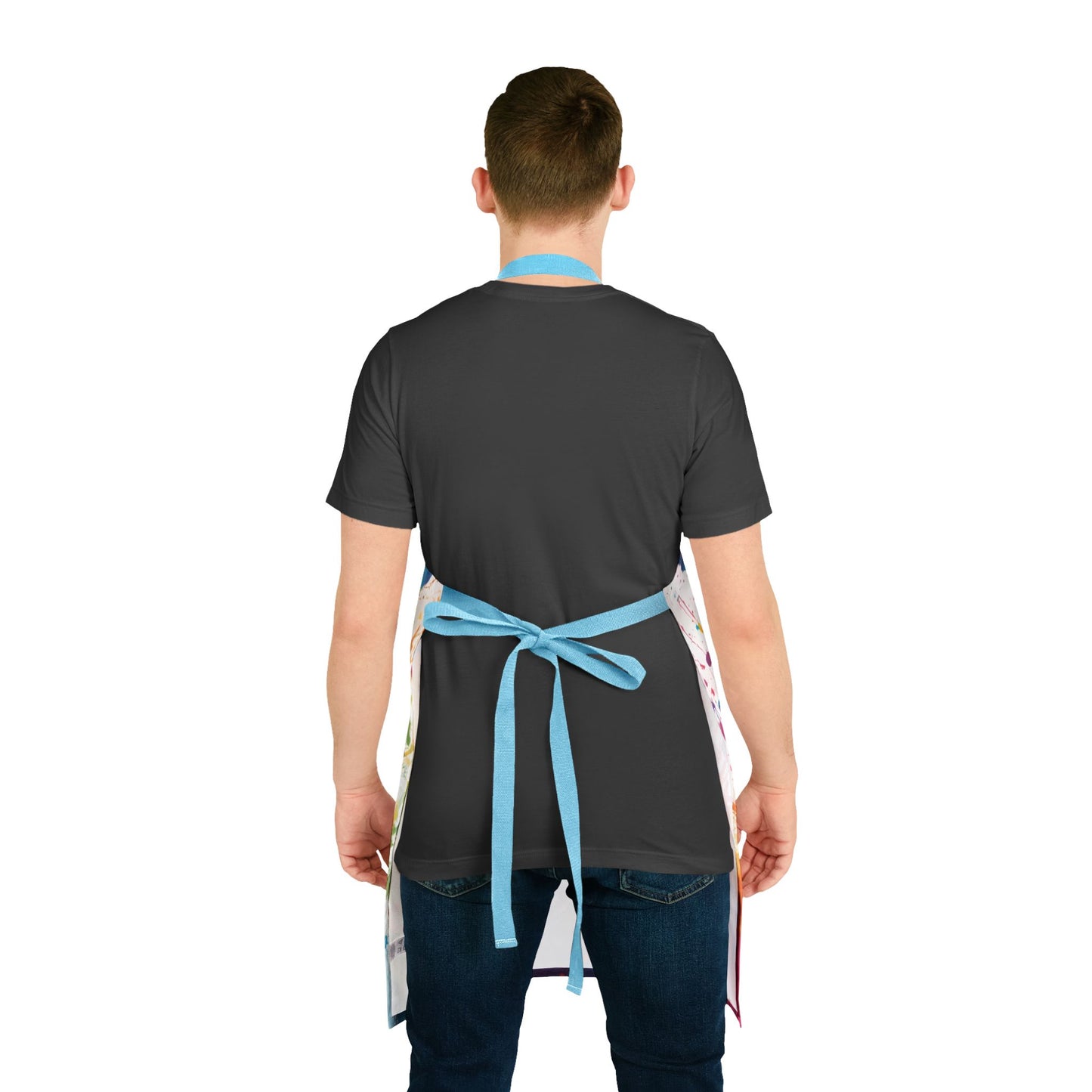 Multicoloured Stag Adult Apron (AOP)