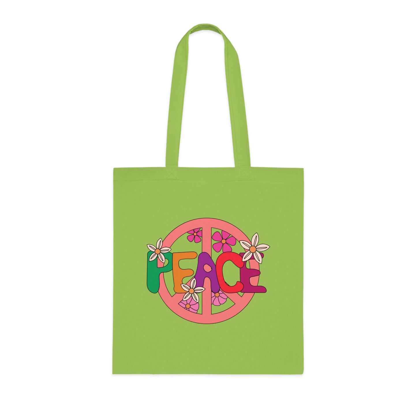 Flower power 02 Cotton Tote