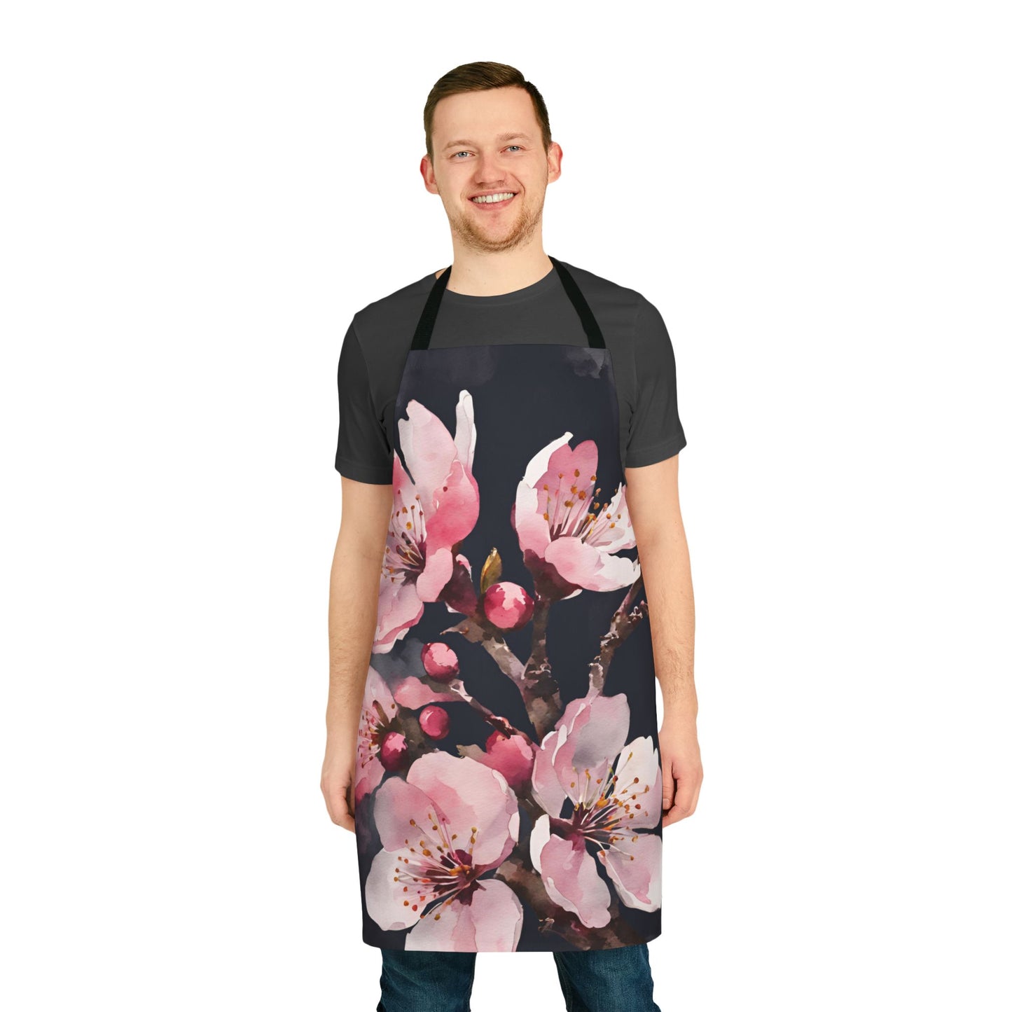 Cherry Blossom 03 Apron 5-Color Straps