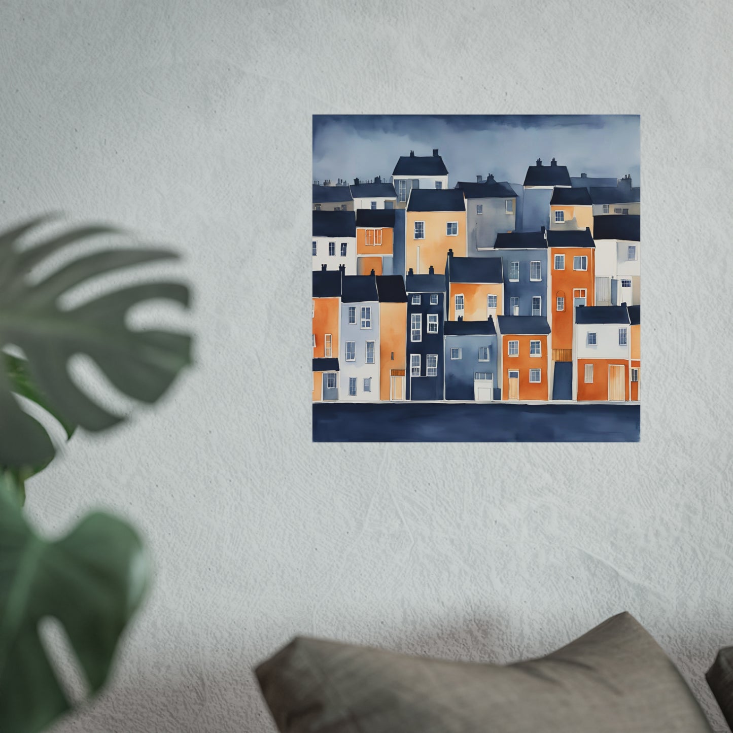 Blue Collection 21 Matte Print