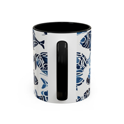 Fish 08 Accent Coffee Mug (11oz)