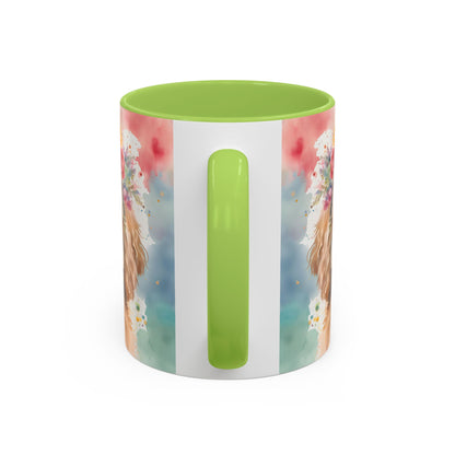 Labradoodle 03 Accent Coffee Mug - Dog Lover Gift