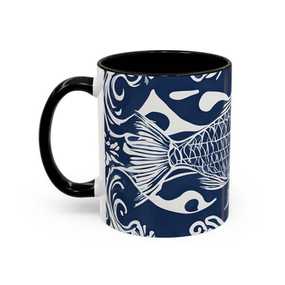 Fish 14 Accent Coffee Mug (11oz)