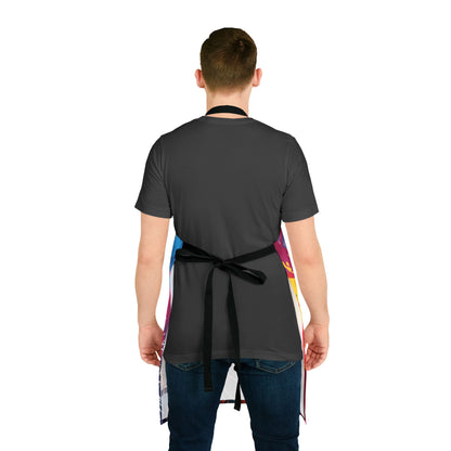 Multicolored Hare Adult Apron (AOP)