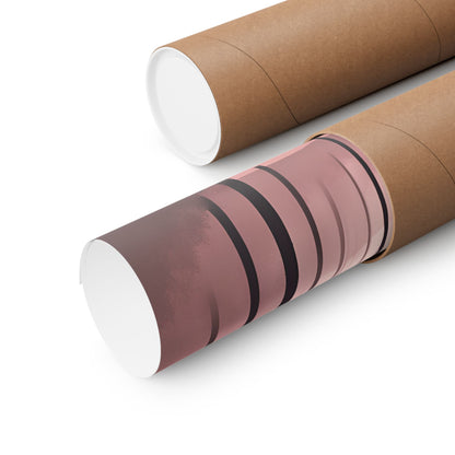 Lonely Forest Pink 6 Matte Square Posters