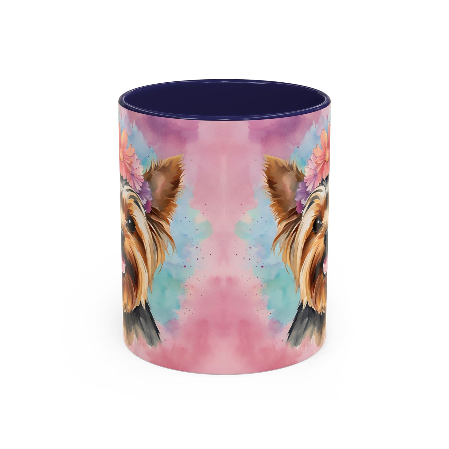 Yorkshire Terrier 02 Accent Coffee Mug - Dog Lover Gift
