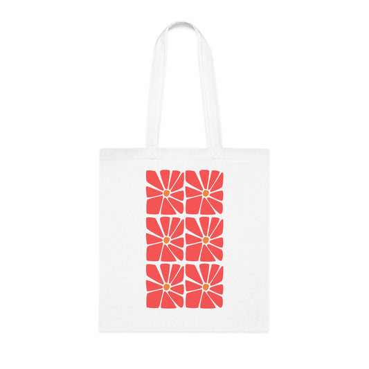 Abstract flowers 23 Cotton Tote