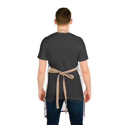 Multicoloured Stag Adult Apron (AOP)
