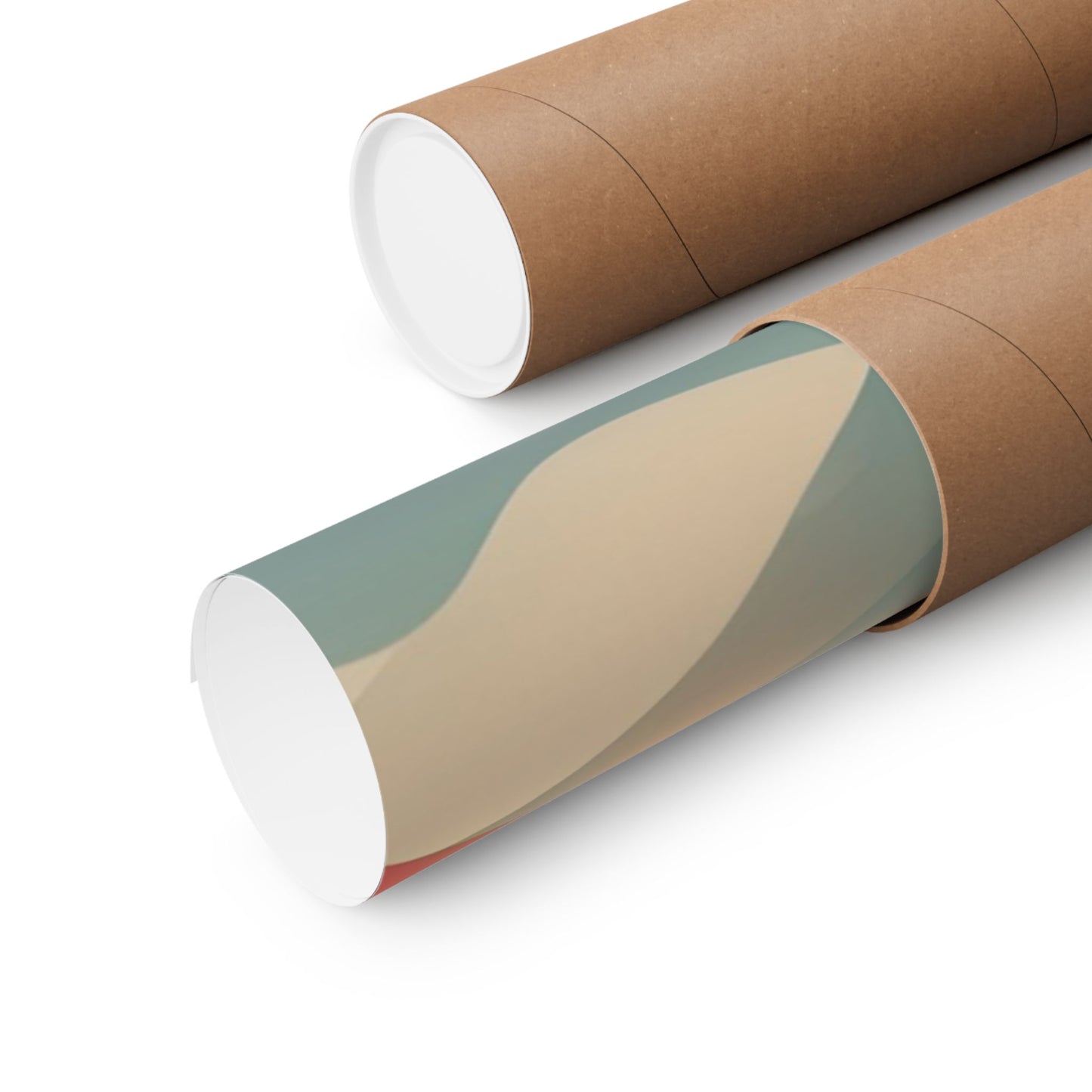 Retro mountains 4 Matte Horizontal Posters