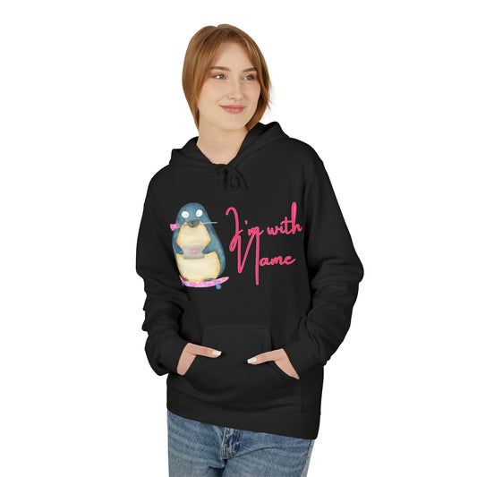 (Personalizable) I’m with (NAME) Unisex Valentines Hoodie