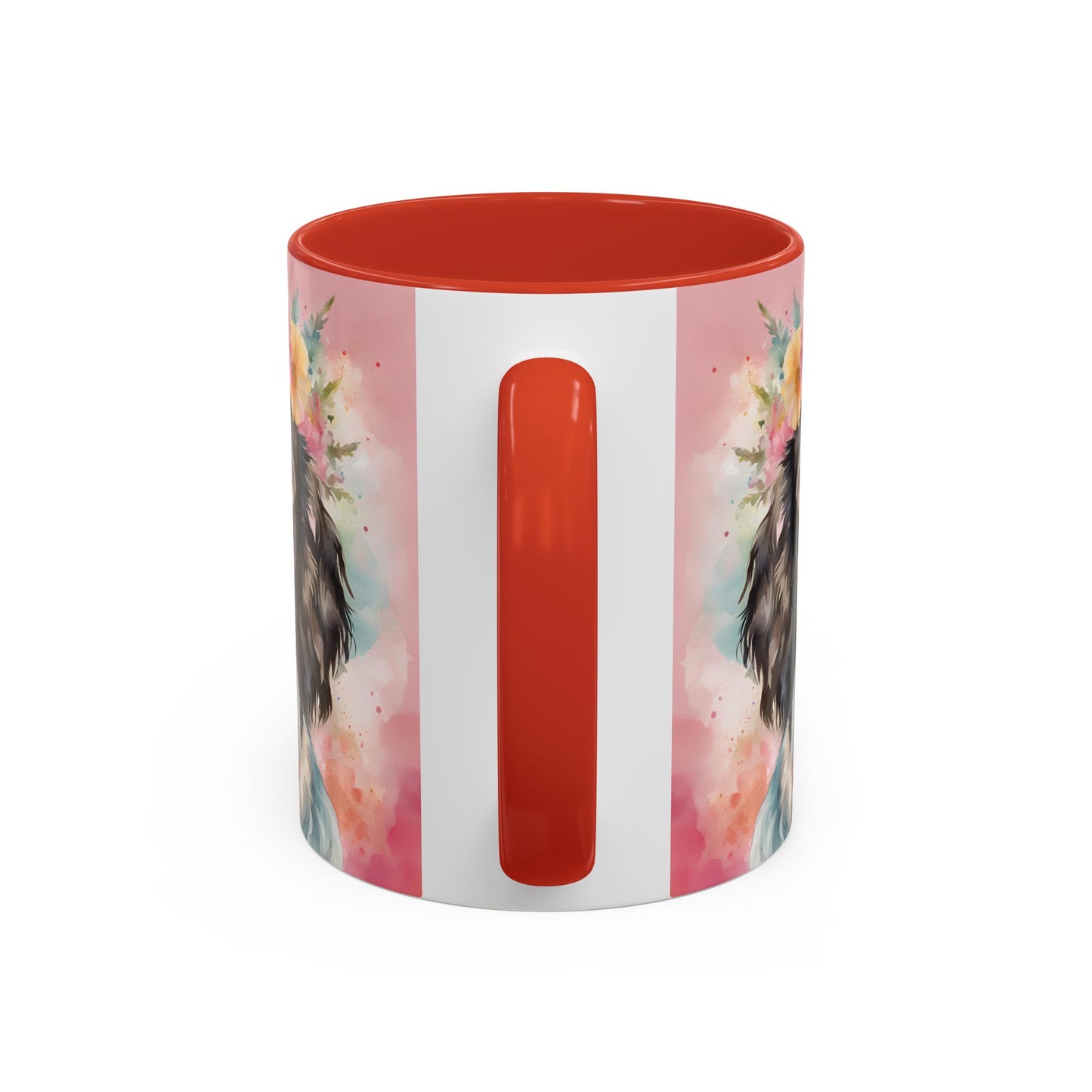 Springer Spaniel 01 Accent Coffee Mug - Dog Lover Gift
