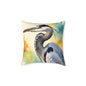 Heron 01 Poly Pillow - Natures Beauty Design