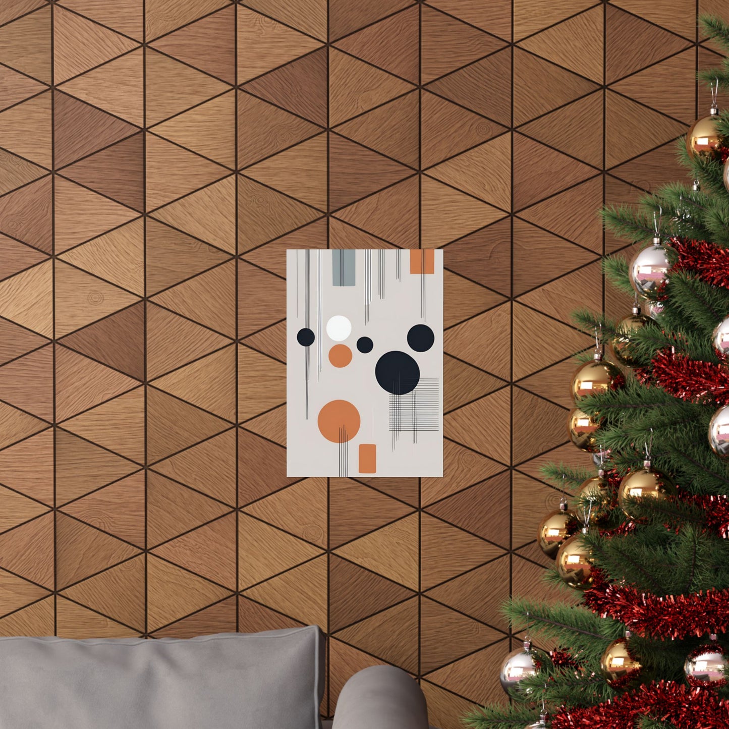 Retro abstract 3 Matte Vertical Posters