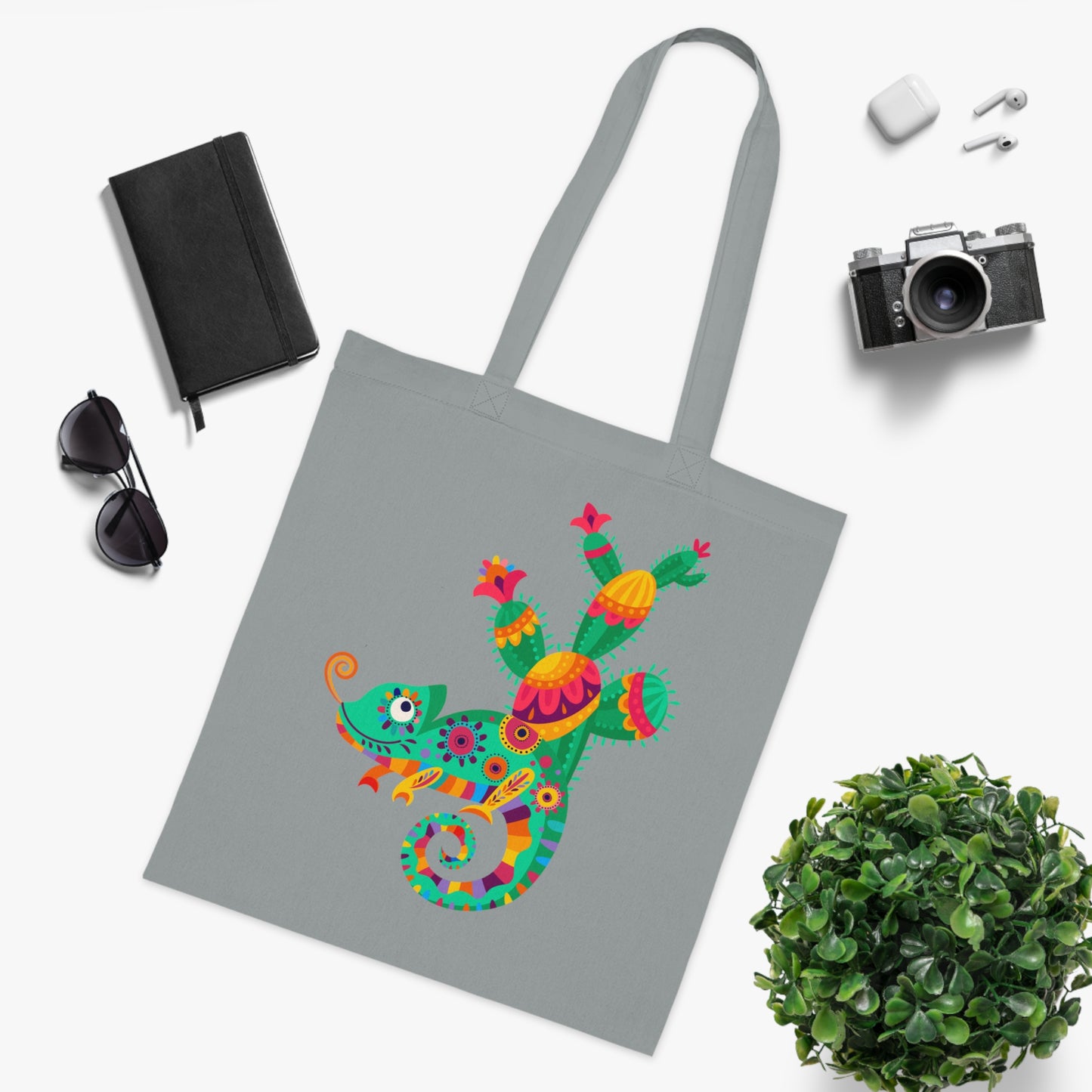 Iguana 04 Cotton Tote