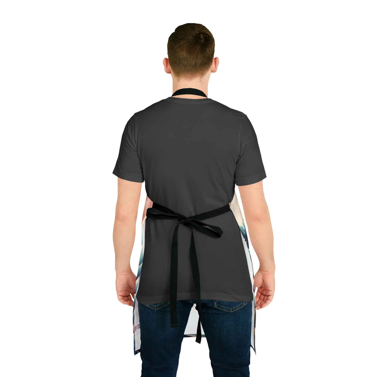 Waves 1 Apron, 5 Color Straps (AOP)