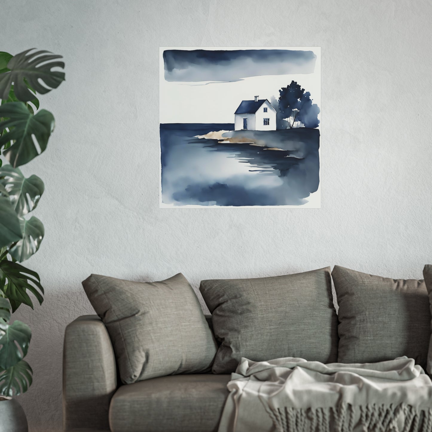 Blue Collection 11 Matte Print