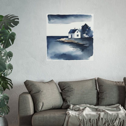Blue Collection 11 Matte Print