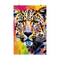 Multicolored Cheetah 2 Matte Vertical Poster