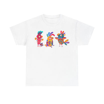 Jazzy birds 10 Unisex Heavy Cotton Tee