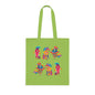 Funky birds 11 Cotton Tote