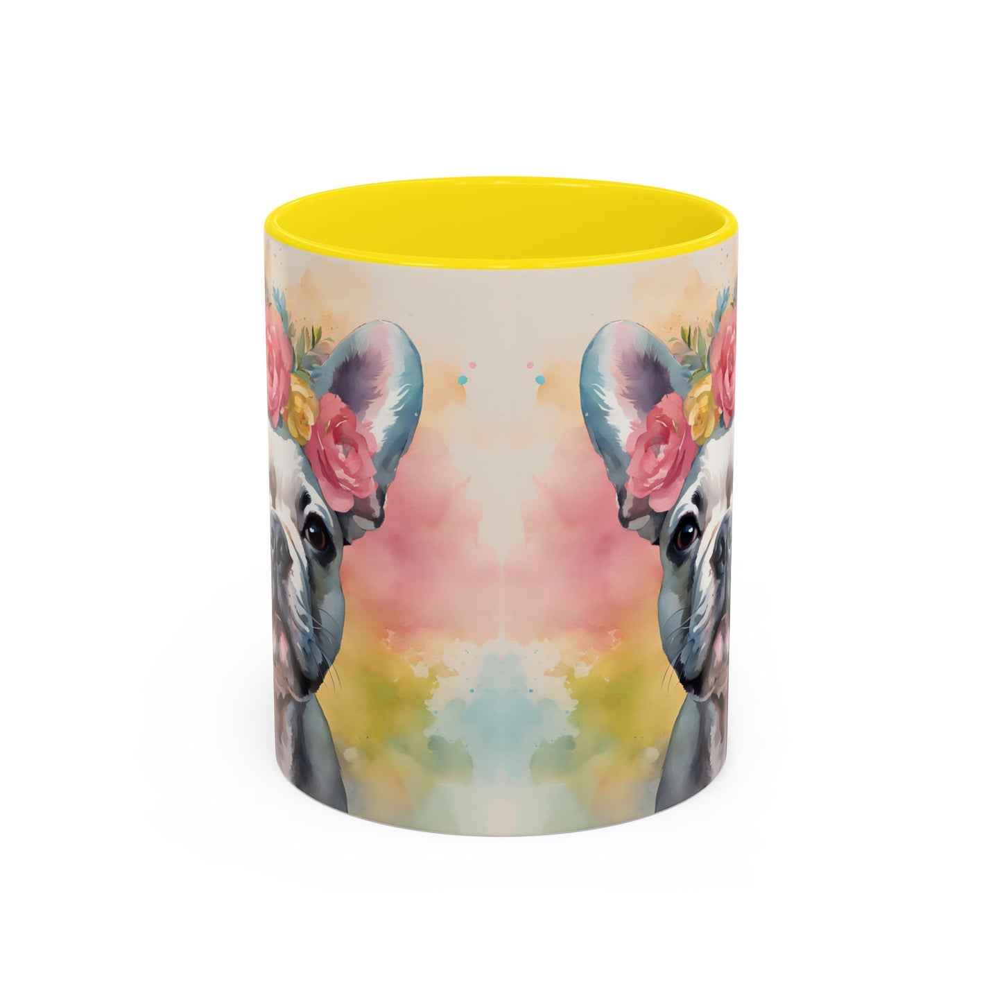 French Bulldog 04 Accent Coffee Mug - Dog Lover Gift