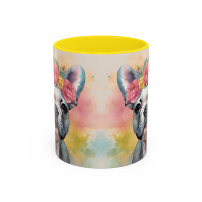 French Bulldog 04 Accent Coffee Mug - Dog Lover Gift