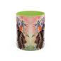 Springer Spaniel 03 Accent Coffee Mug - Dog Lover Gift