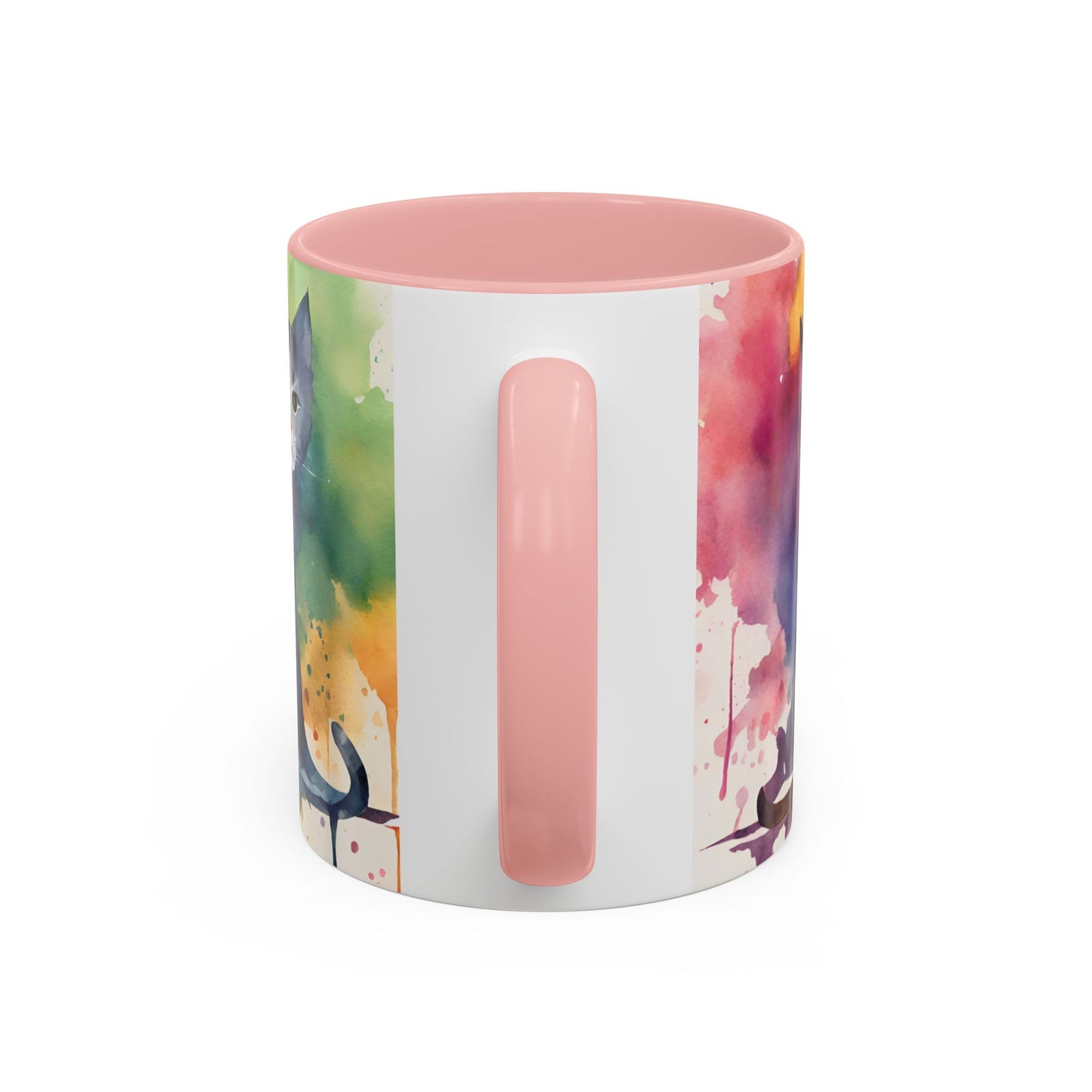 Kitties 3 Accent Coffee Mug, 11oz