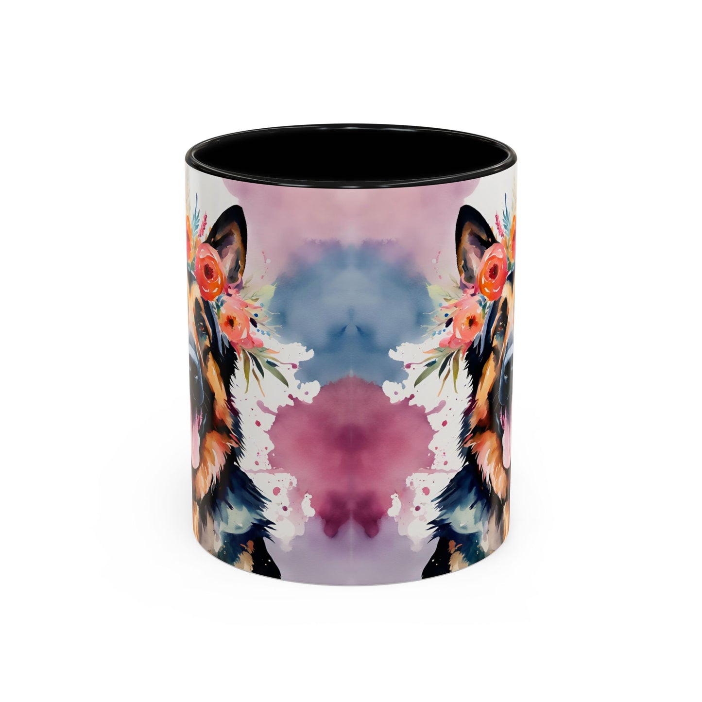 German Shepherd 04 Accent Coffee Mug - Dog Lover Gift
