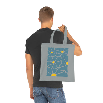 Abstract flowers 21 Cotton Tote