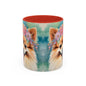 Pomeranian 03 Accent Coffee Mug - Dog Lover Gift