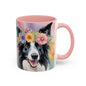 Border Collie 03 Accent Coffee Mug - Dog Lover Gift