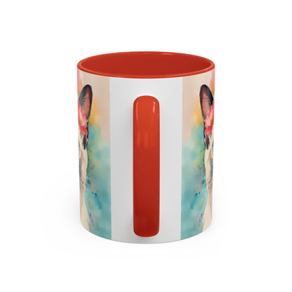 Floral Siamese Cat 04 Accent Coffee Mug - 11oz Perfect for Cat Lovers & Gifts