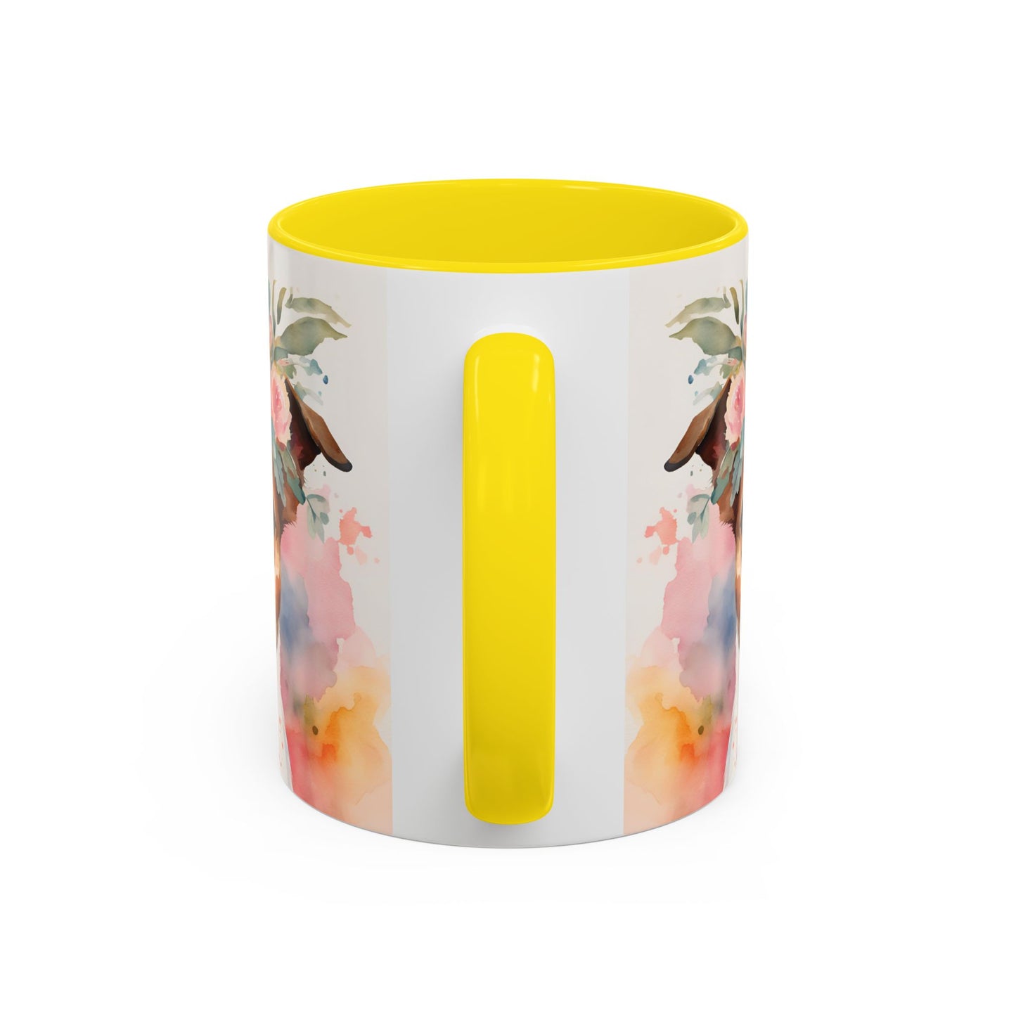 Jack Russell 01 Accent Coffee Mug - Dog Lover Gift