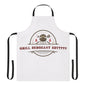(Personizable) Grill Sergeant EST (????) Funny BBQ Themed Apron 5-Color Straps