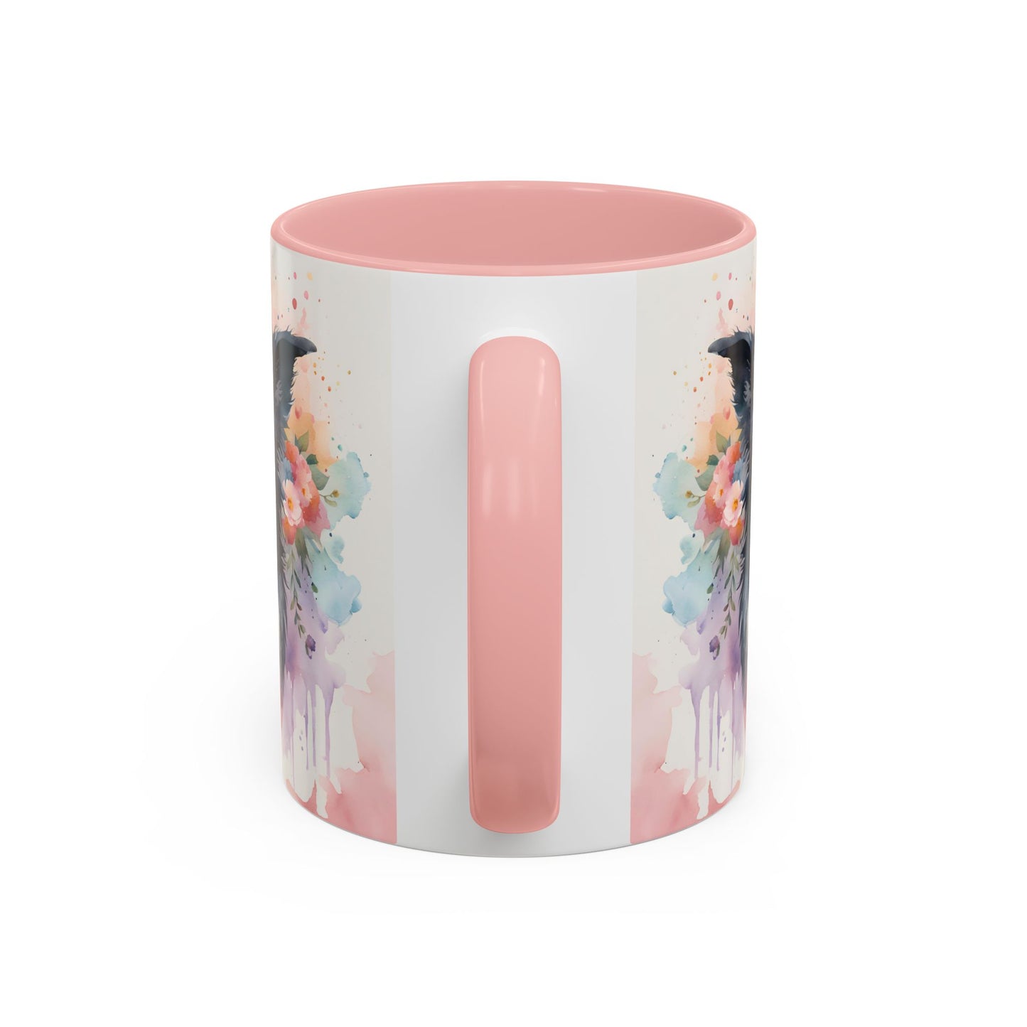 Border Collie 01 Accent Coffee Mug - Dog Lover Gift