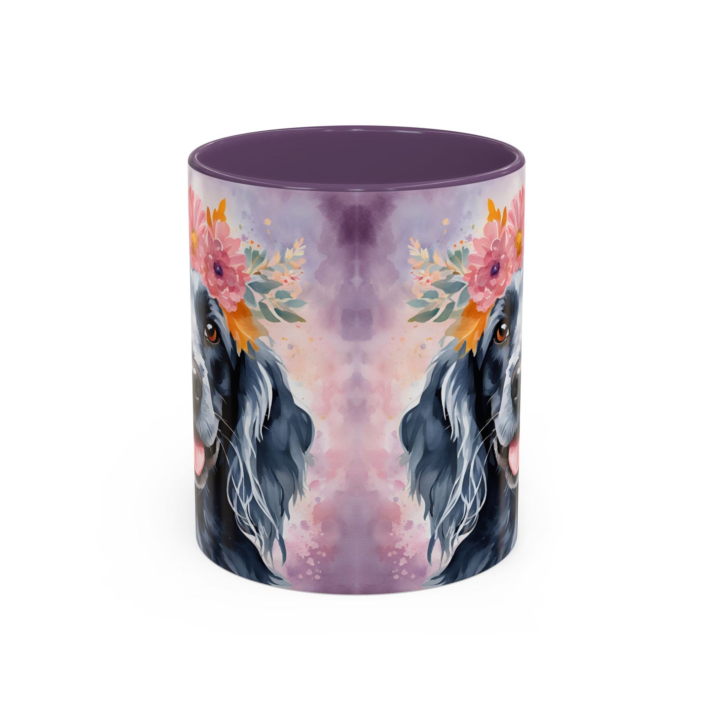Blue Roan Cocker Spaniel 02 Accent Coffee Mug - Dog Lover Gift