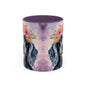 Blue Roan Cocker Spaniel 02 Accent Coffee Mug - Dog Lover Gift