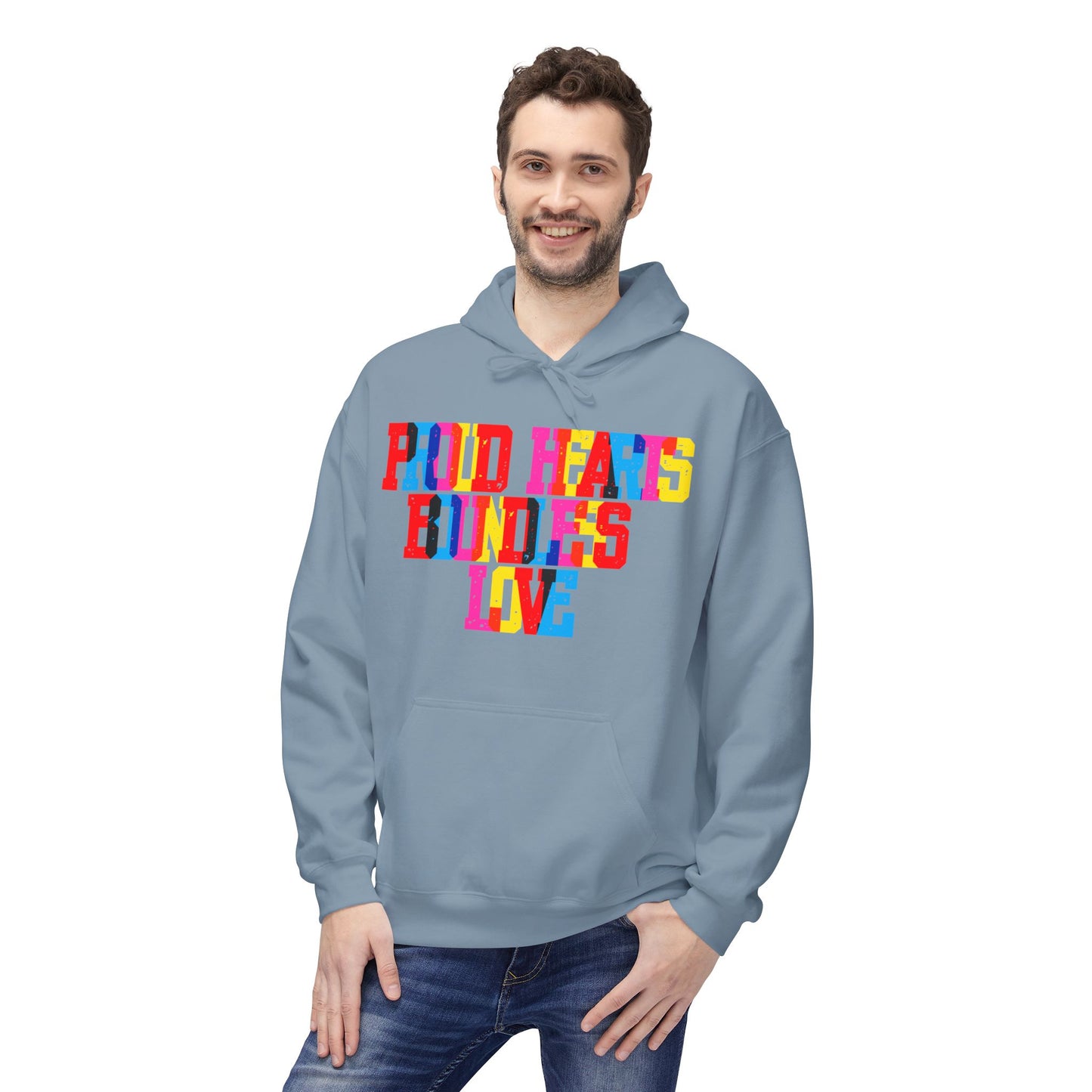 Proud Hearts Endless Love Unisex Valentines Hoodie
