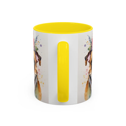 British Bulldog 03 Accent Coffee Mug - Dog Lover Gift