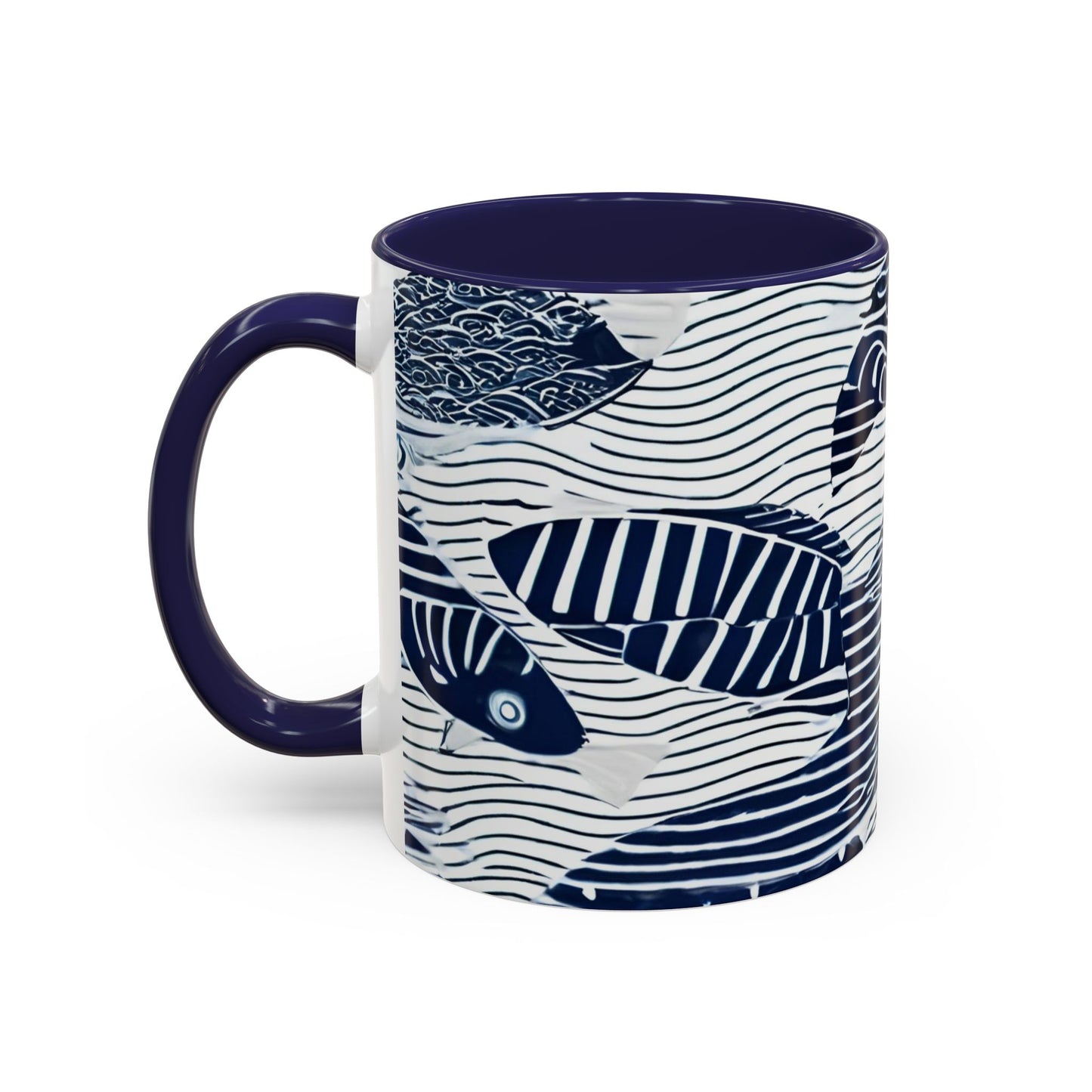 Fish 07 Accent Coffee Mug (11oz)