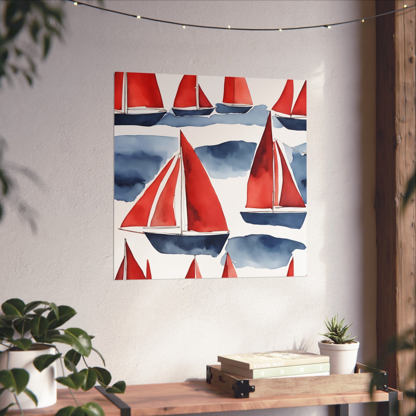 Blue Collection 18 Matte Print
