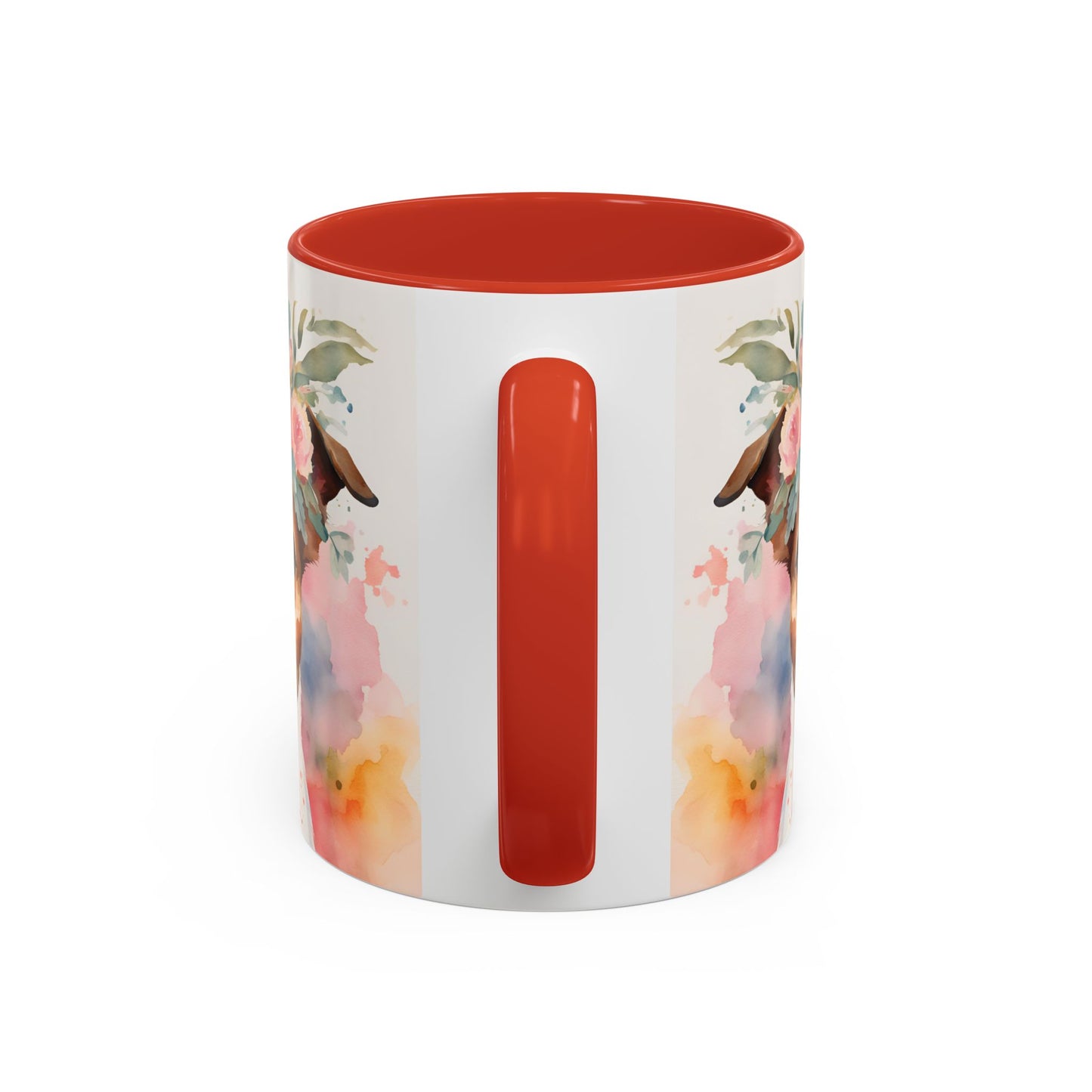 Jack Russell 01 Accent Coffee Mug - Dog Lover Gift