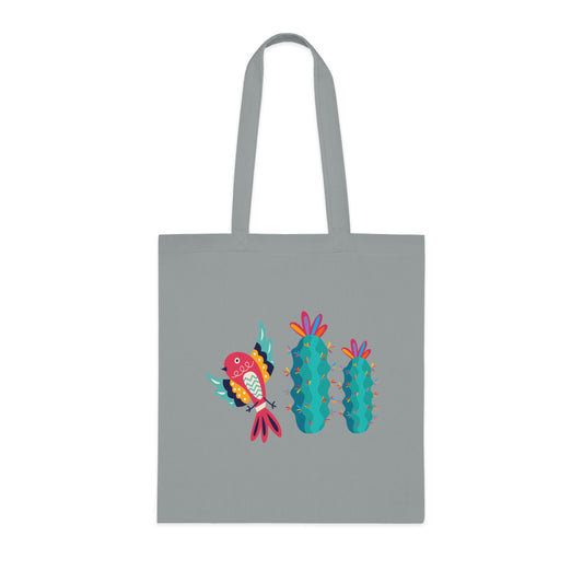 Funky birds 15 Cotton Tote