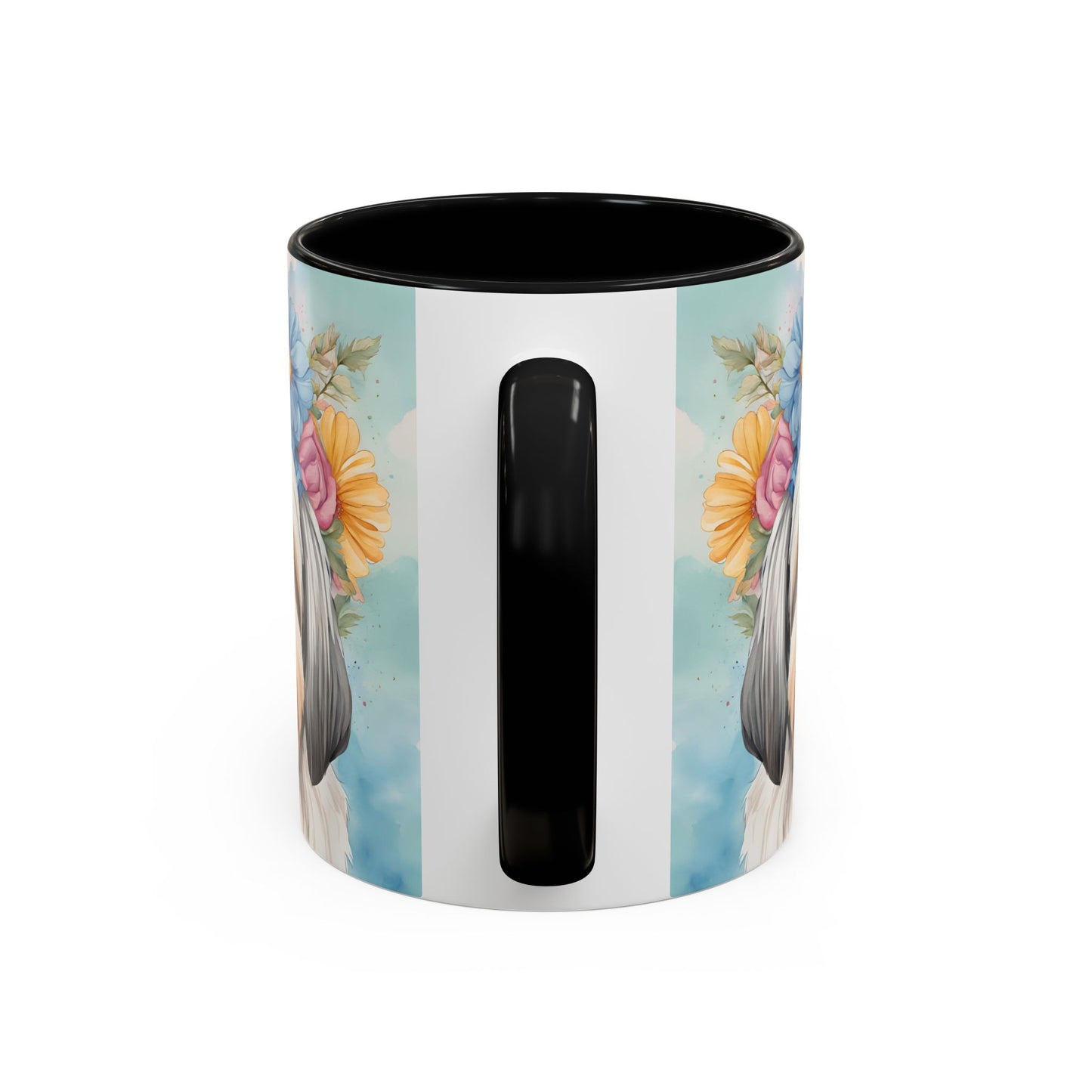 Shih Tzu 02 Accent Coffee Mug - Dog Lover Gift