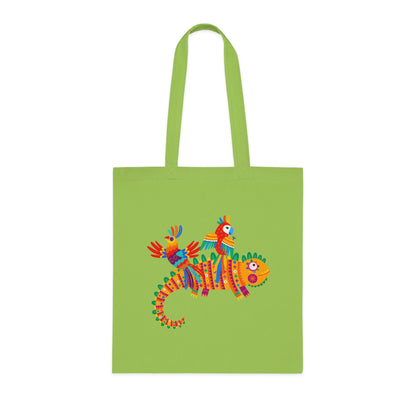 Funky birds 13 Cotton Tote