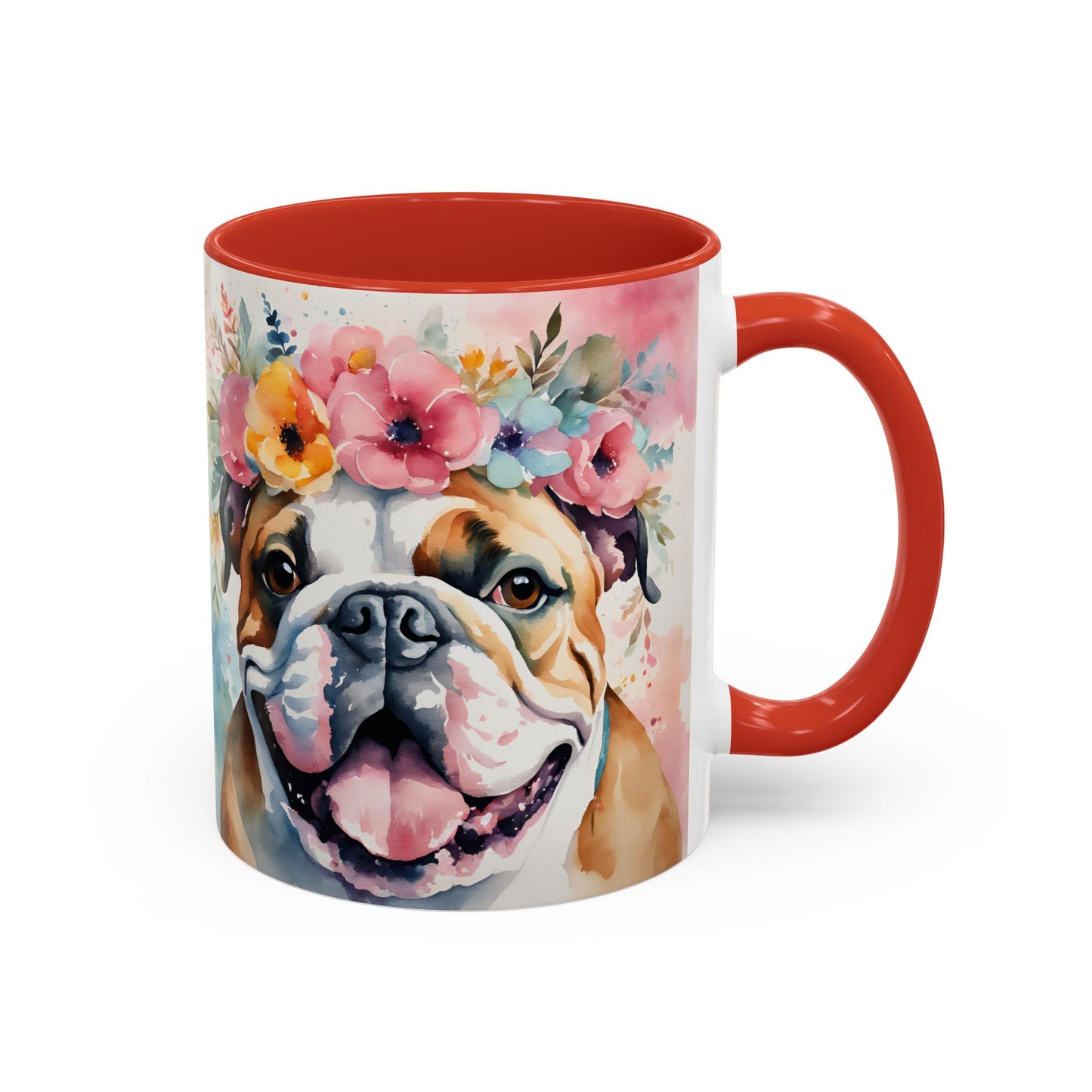 British Bulldog 04 Accent Coffee Mug - Dog Lover Gift